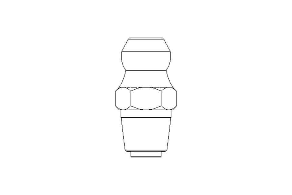 Schmiernippel AM 6 DIN 71412