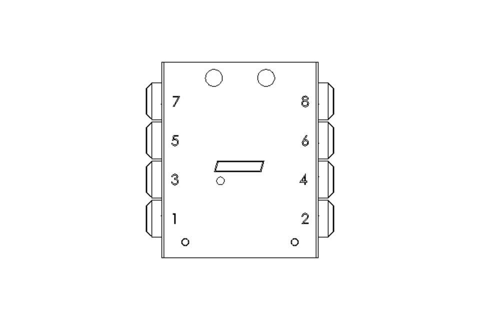 Verteiler SSV 8 1.4305