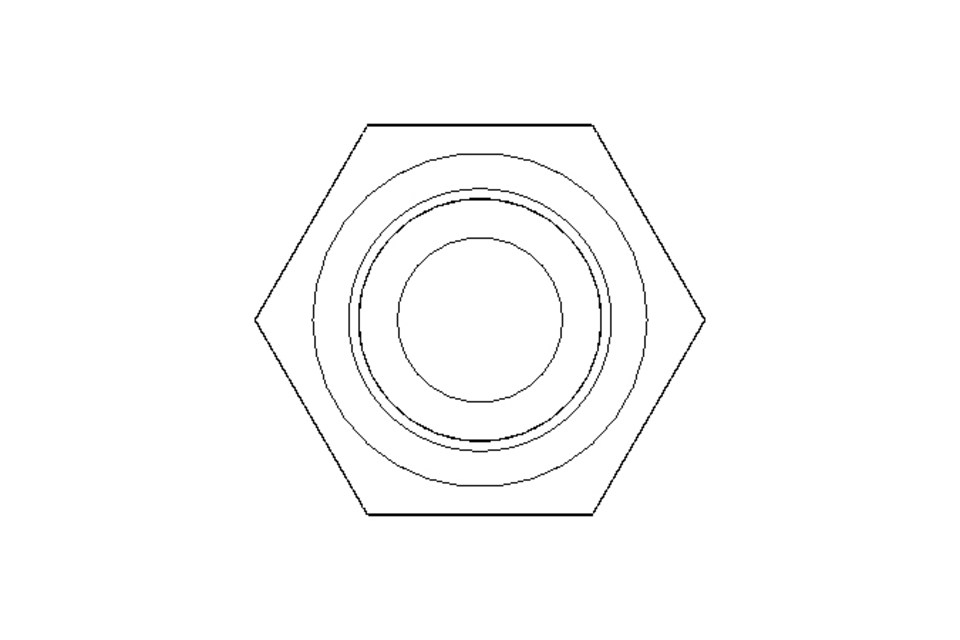 Hexagon screw M5x12 A2 70 ISO4017