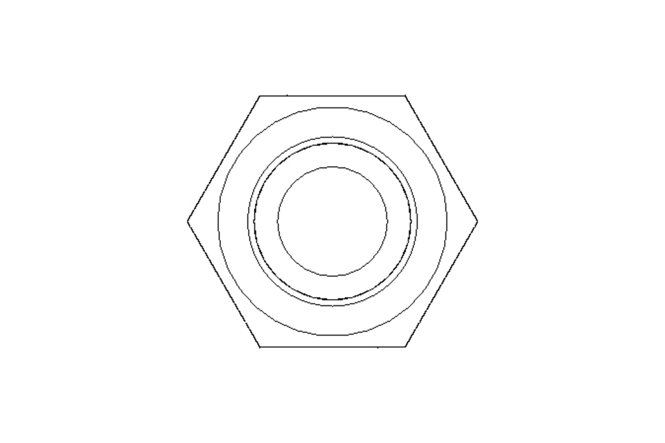 Hexagon screw M10x30 8.8 ISO4017