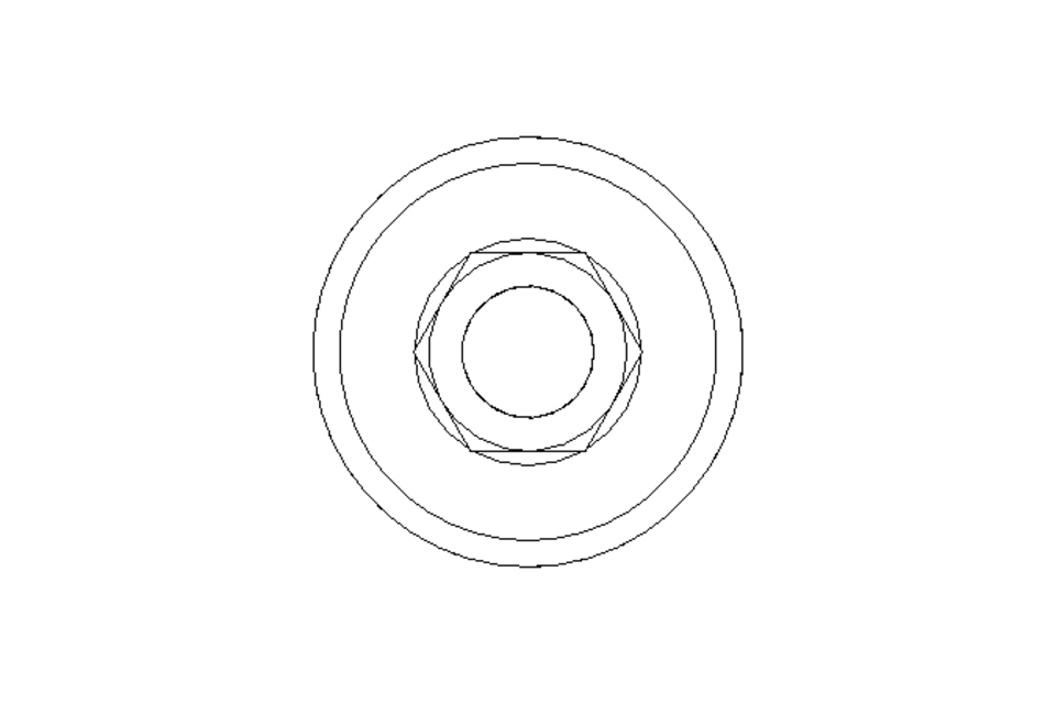 Vis cyl. M8x25 A2 70 DIN6912