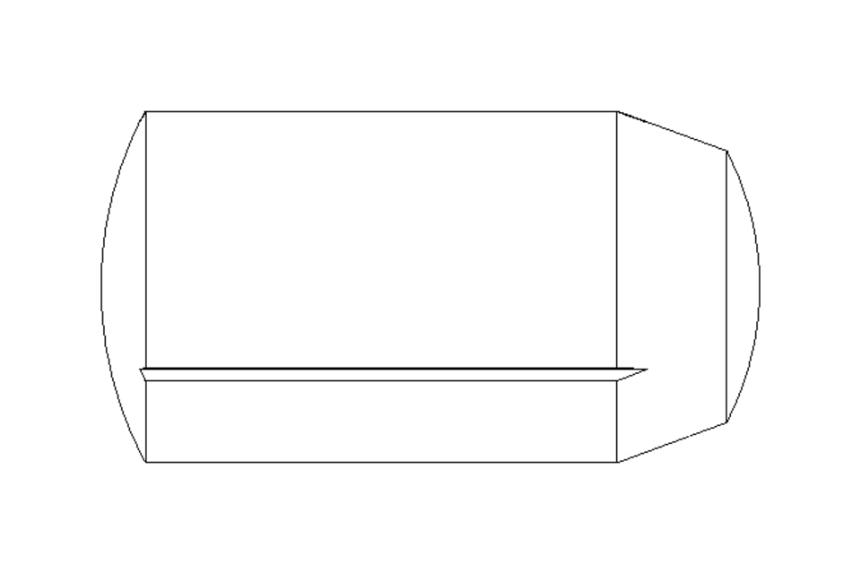 Straight grooved pin ISO8740 3x6 A2