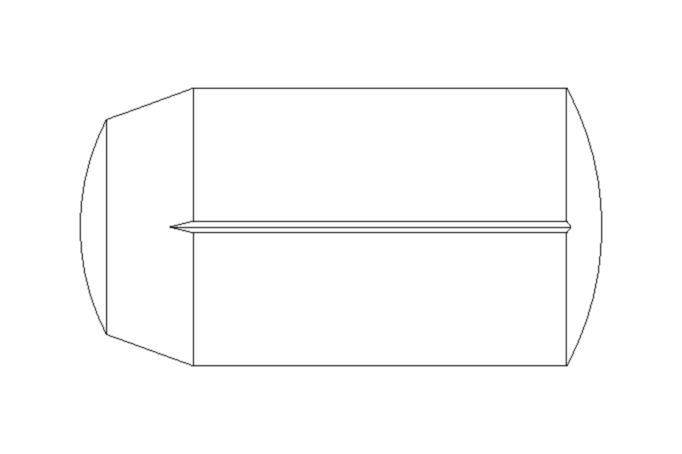 Straight grooved pin ISO8740 3x6 A2