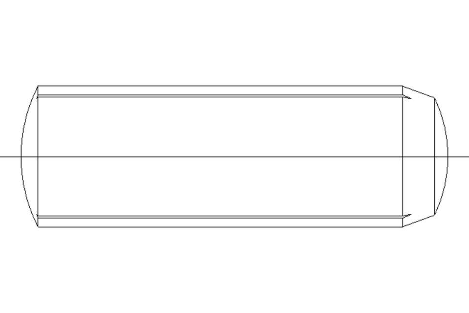 Straight grooved pin ISO8740 5x16 A2
