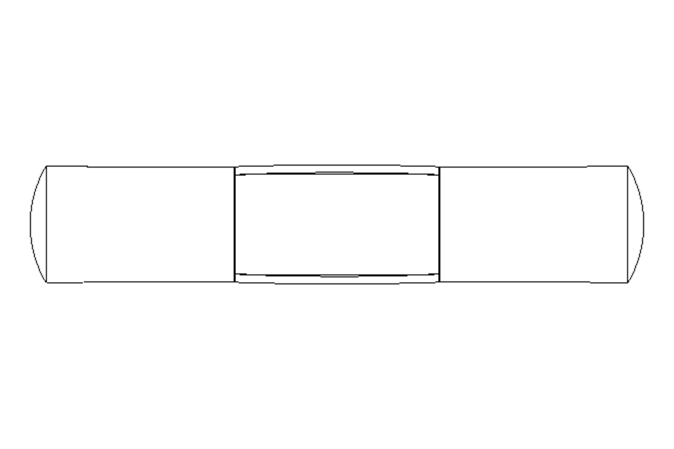 Knebelkerbstift ISO 8742 3x16 A2