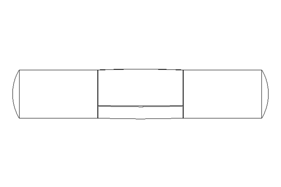 Knebelkerbstift ISO 8742 3x16 A2