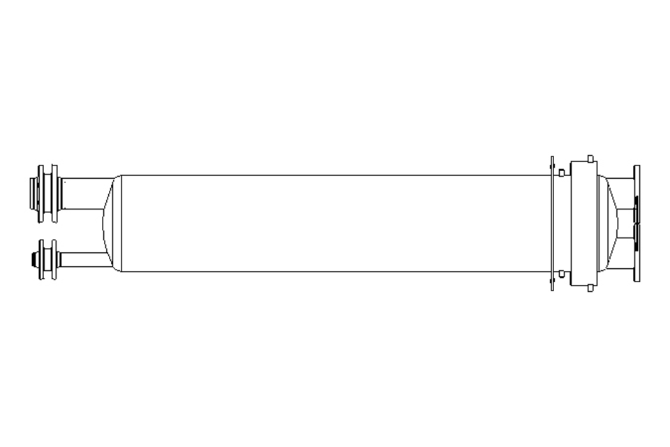 COUNTERCURRENT HEAT EXCHANGER