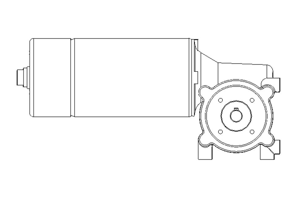 Schneckengetriebemotor 0,057kW