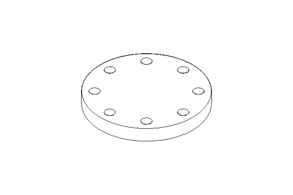 Flansch DN 80 PN 40 1.0460 DIN EN 1092-1