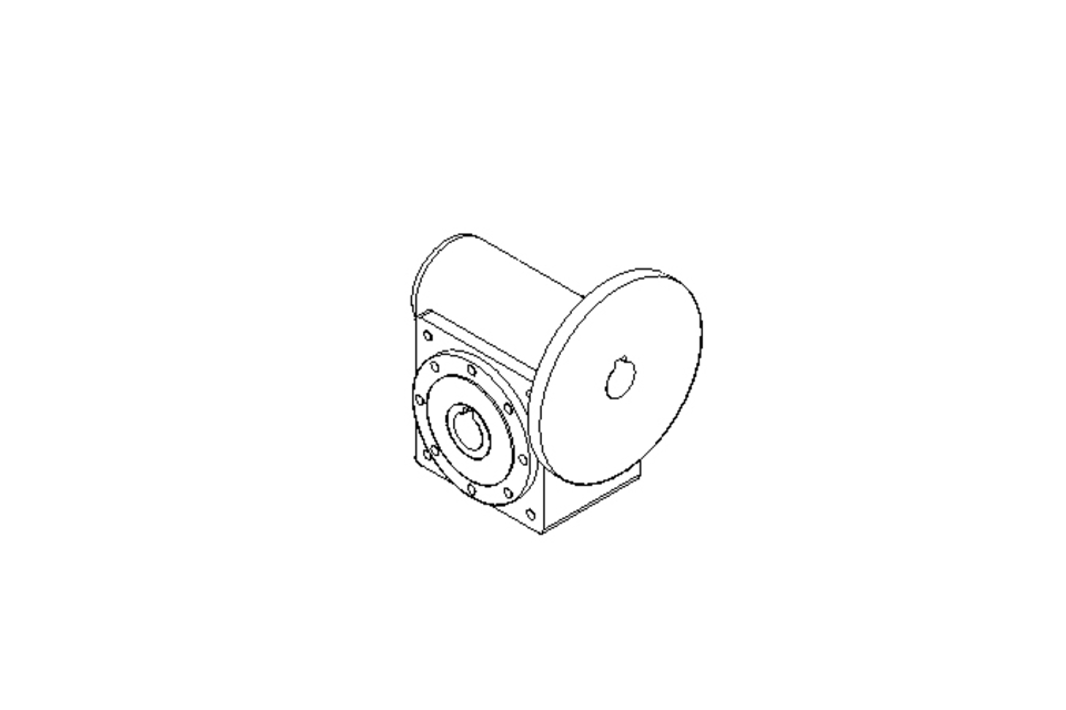 Schneckengetriebe BW50 i=40