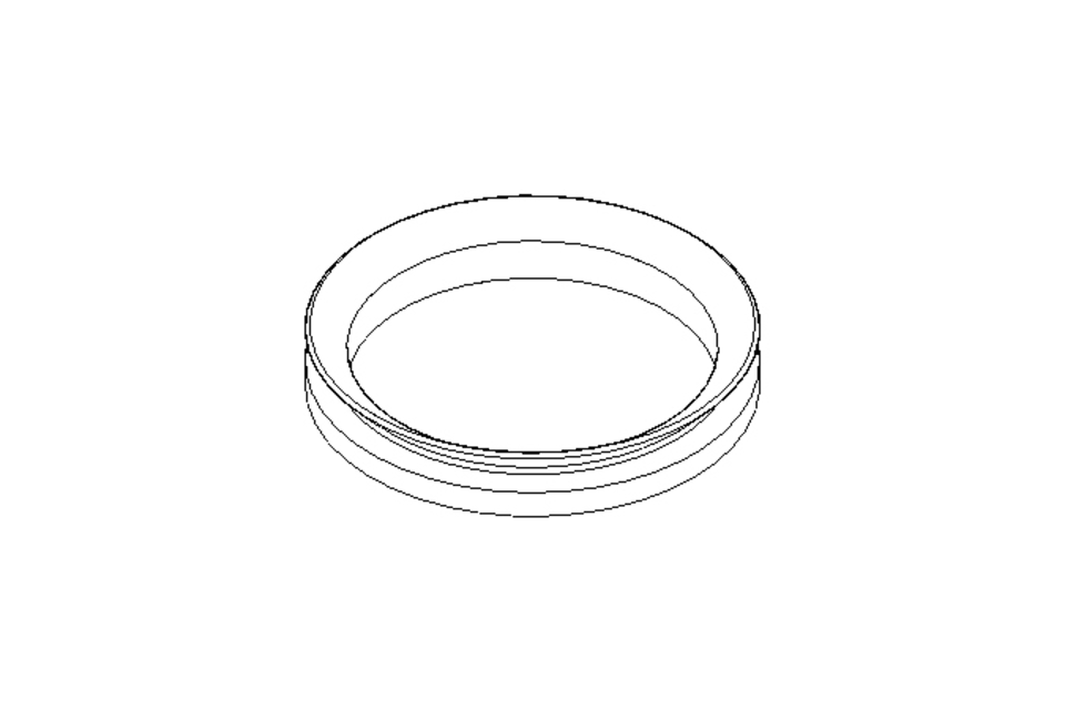 V-ring seal 50A 45x5 NBR