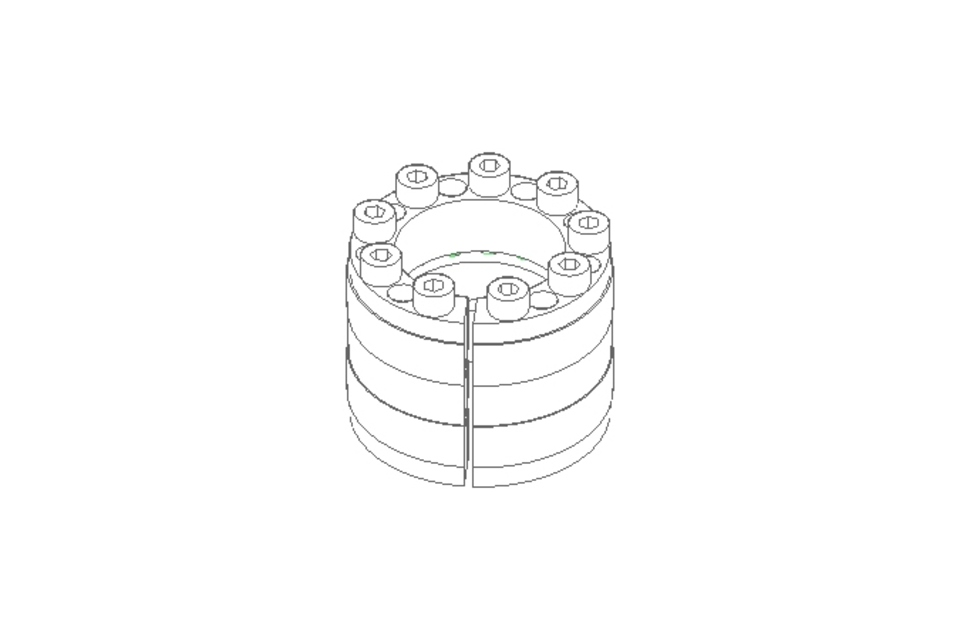 Clamping element D85 d55 5150Nm