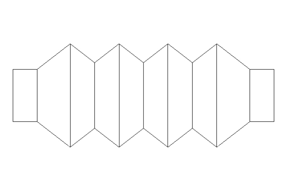 Faltenbalg L=15-70 d=16