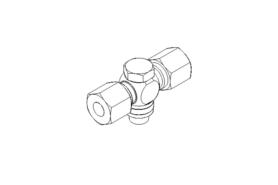 T-SWIVEL JOINT D=8   G1/8