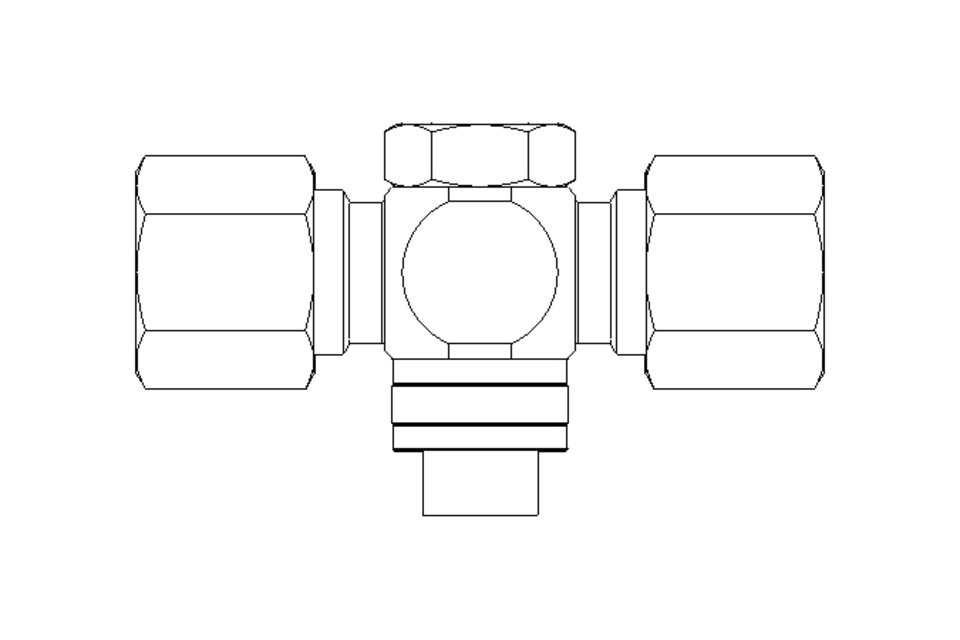 T-SWIVEL JOINT D=8   G1/8