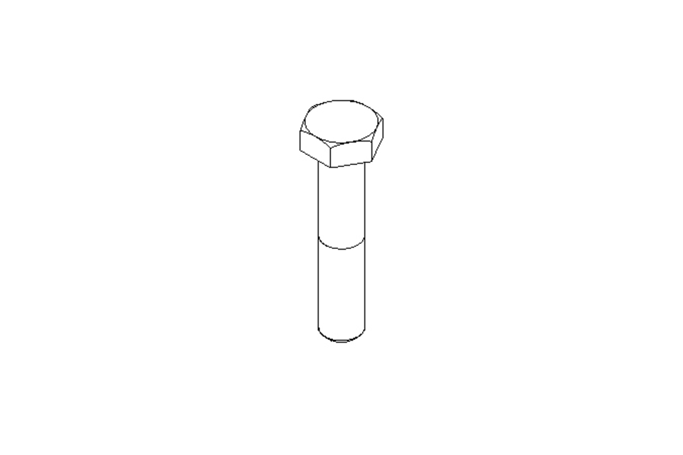 Hexagon screw M10x50 A2 70 ISO4014-MKL