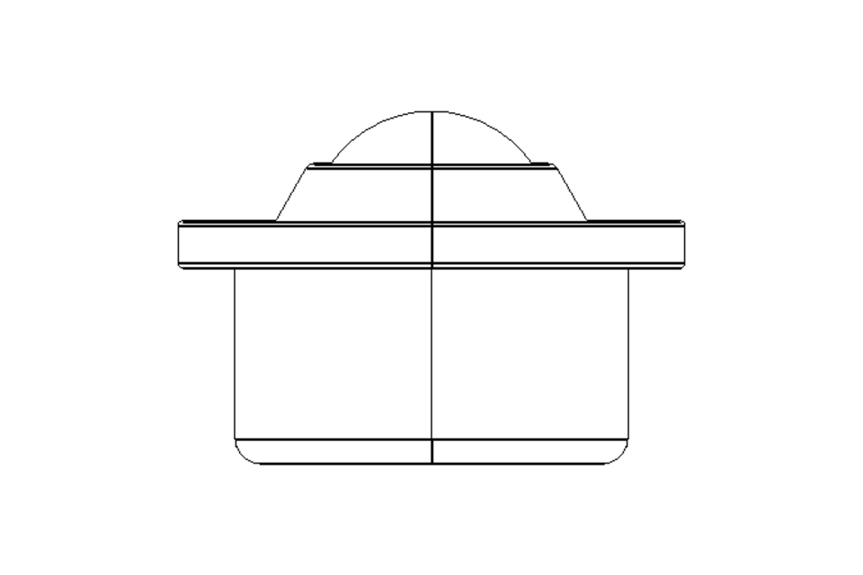 Kugelrolle D=24