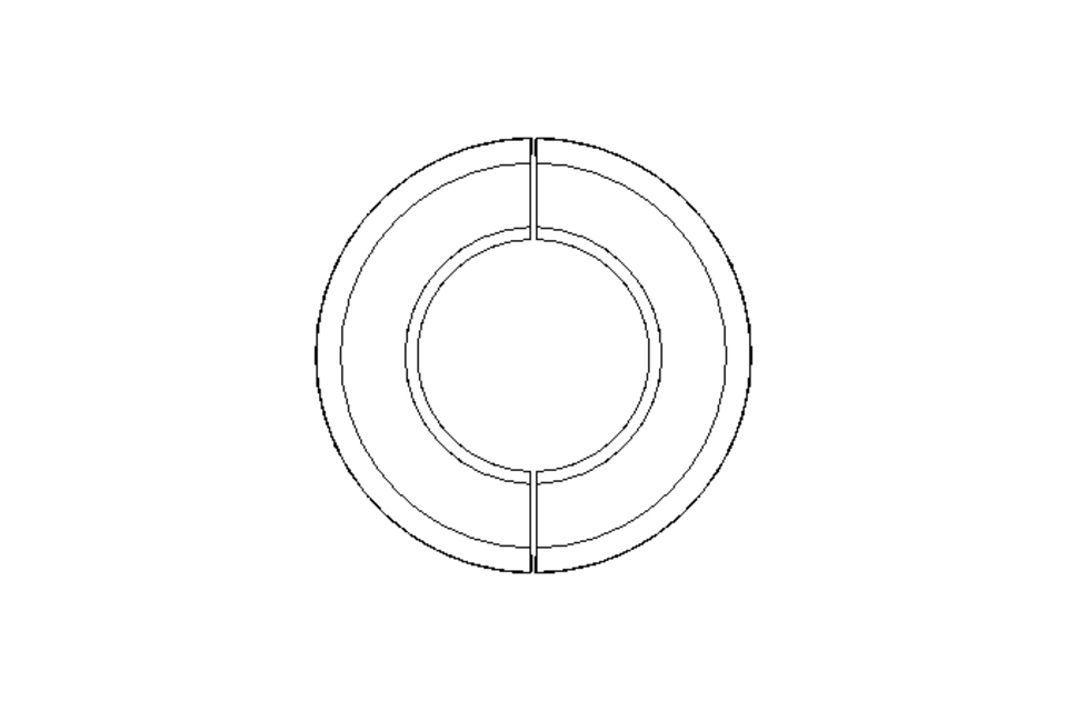 Sealing ring 76x142x10 1.4301