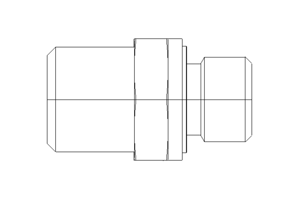 Connecting piece L 6 G1/8