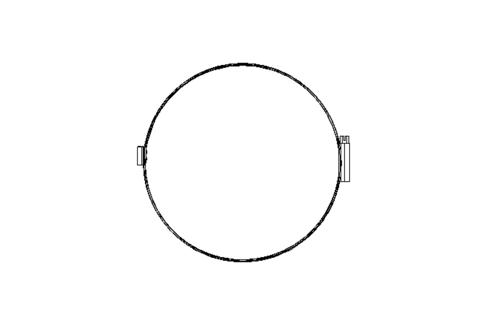 Clamp D=130-150 B=9