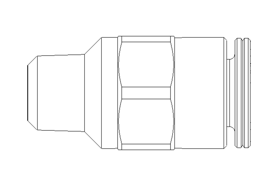 Steckverschraubung M8x1