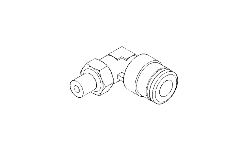 Steckverschraubung M6x1