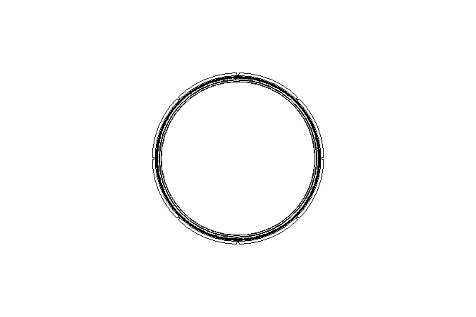 Junta de anillo TVY 210x233,4x8,9 PTFE