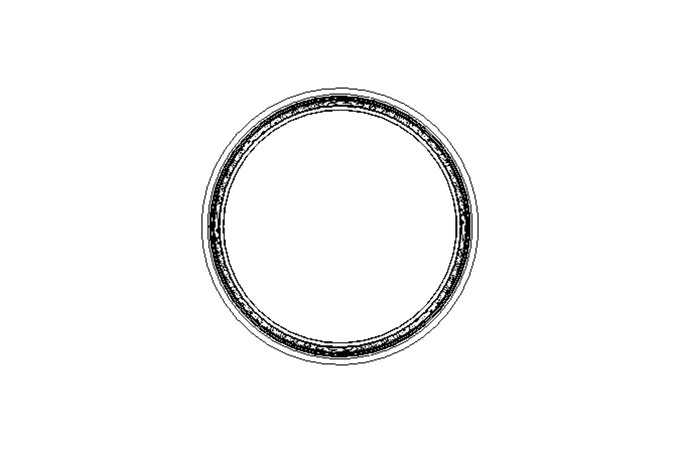 Sealing ring TVY 125x148.4x8.9 PTFE