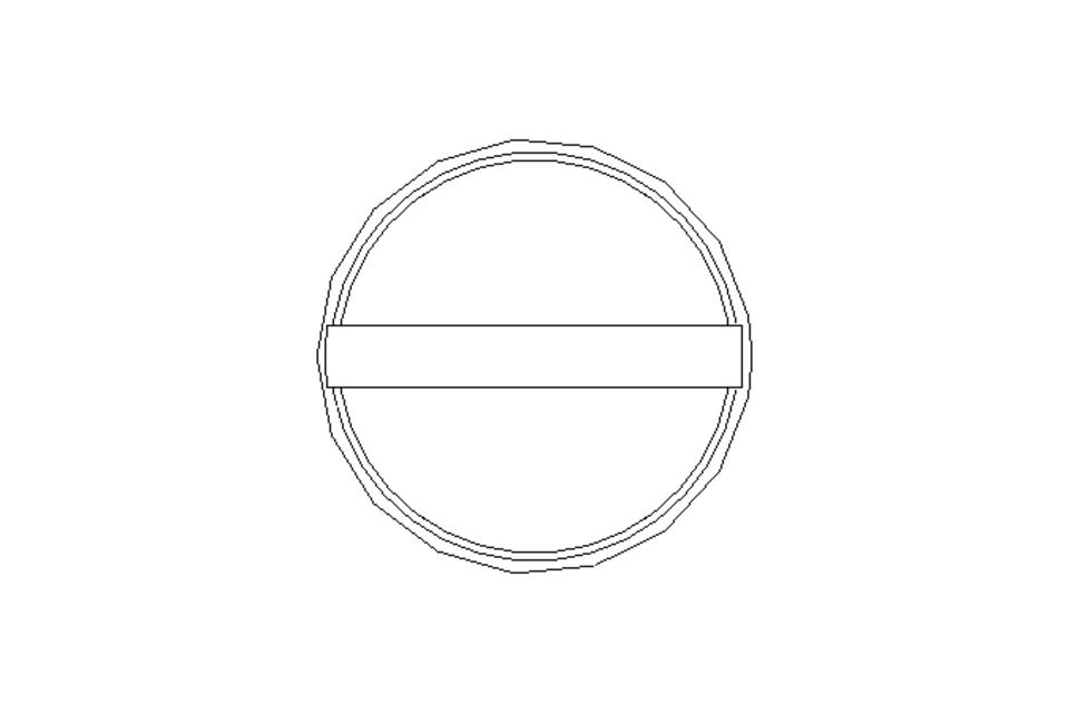 Vis cyl. M3x50 DIN84-flZn/TL/720h