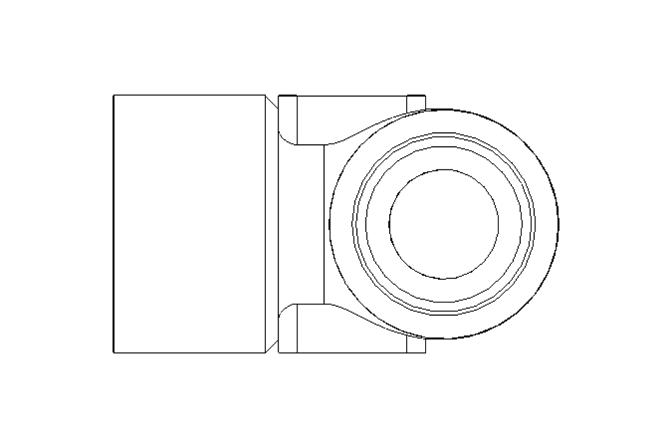 Winkelstück M10x1 90 Grad