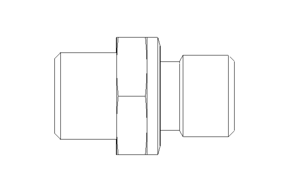 Connecting piece L 8 G1/4