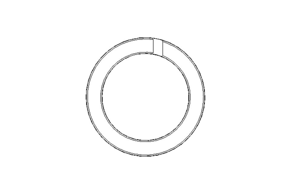 Guide ring GR 14x17.1x4 PE-UHMW