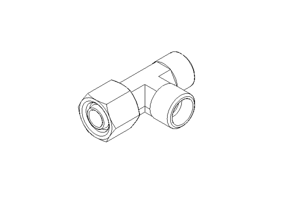 L-connector L 10/10 St ISO8434