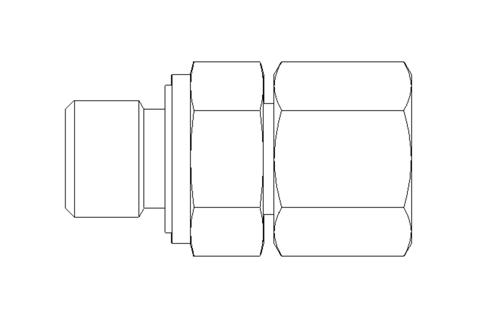 Connecting piece L 10 G1/4