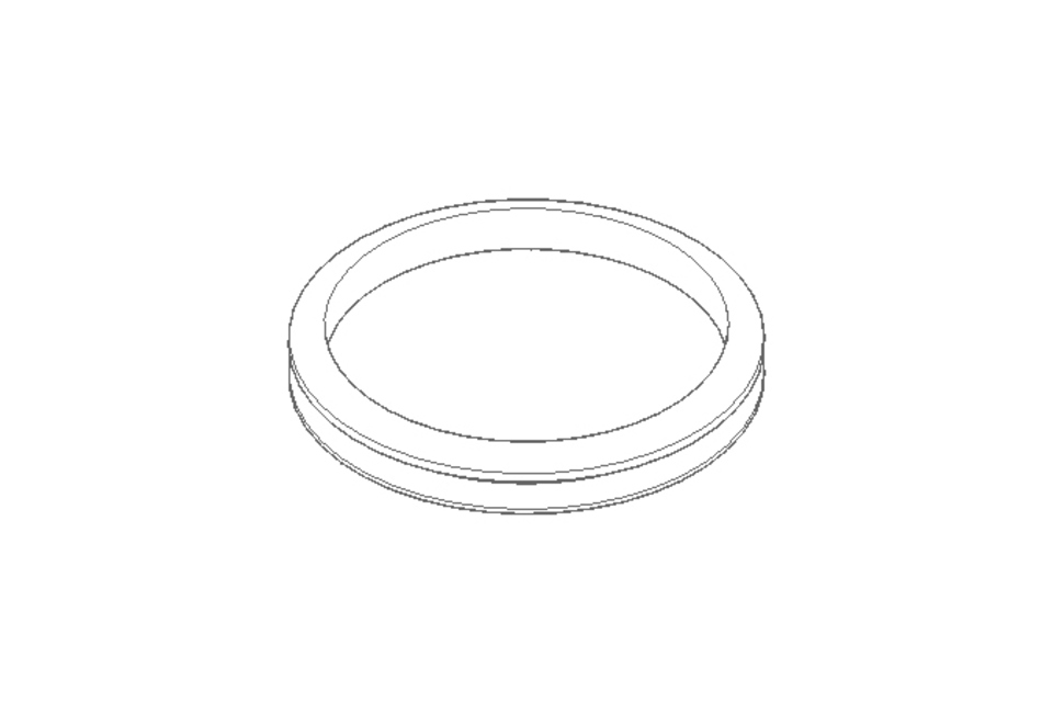 V-ring seal 65A 58x5 NBR