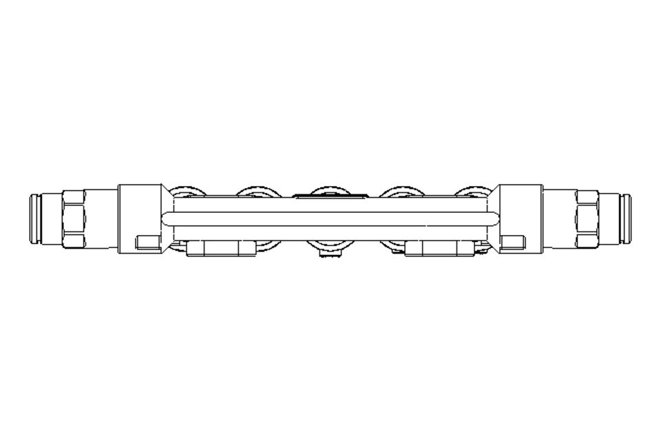 DISTRIBUTOR 5-Fach,16-16-16-16-6