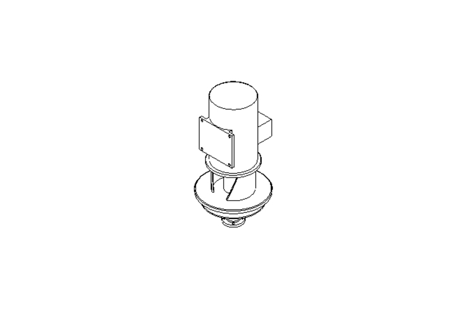 Kreiselpumpe Typ Packo 32-160