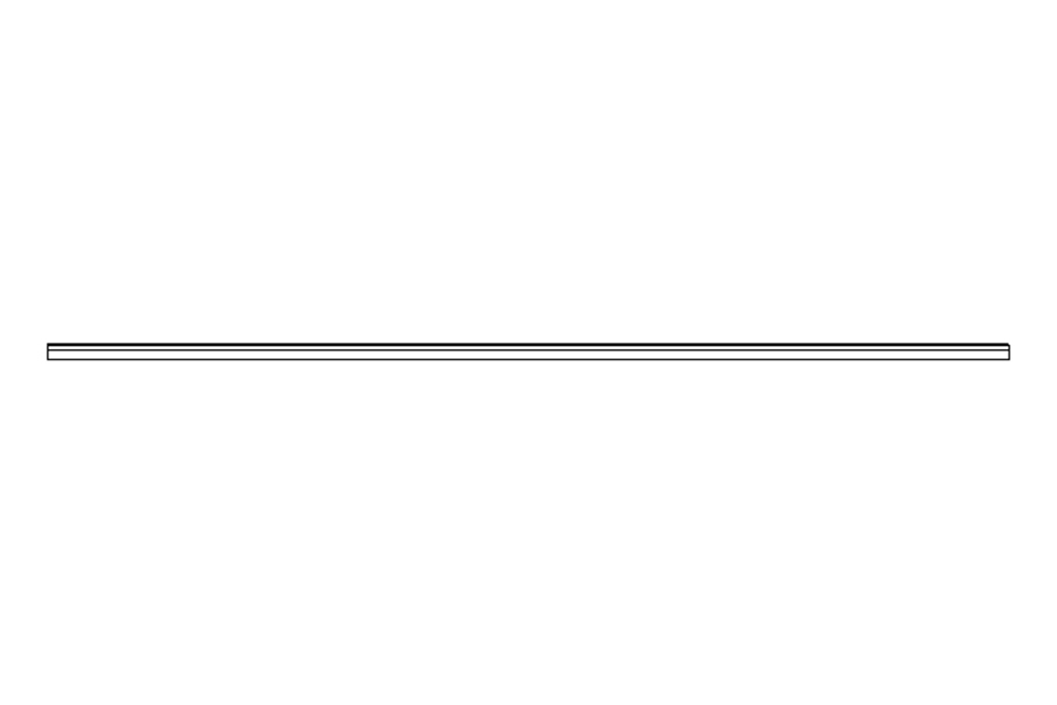 Hohlkammer-Klemmprofil B=10 EPDM