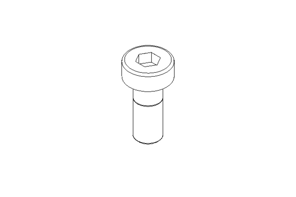 Cap screw M4x10 8.8 DIN6912-ZnNi/T2/720h