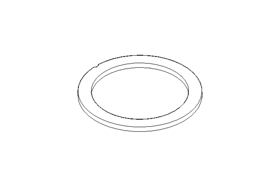 Thrust washer GTM 26x33x1.5