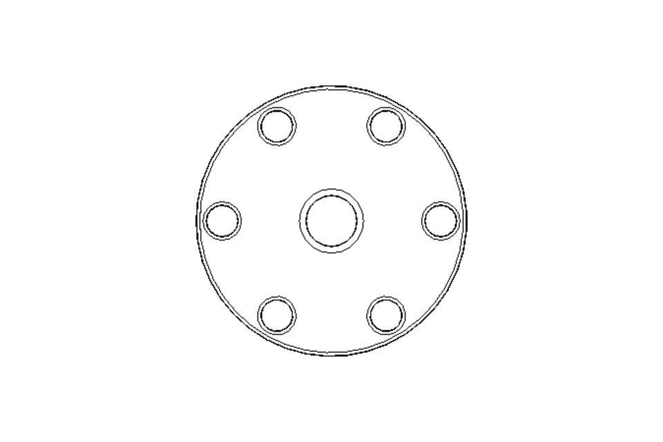 Threaded nut TR10x2 PA