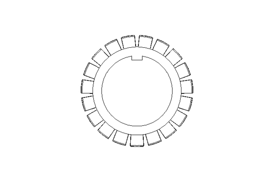 Rosetta di sicurezza MB8 40x62 St-Zn