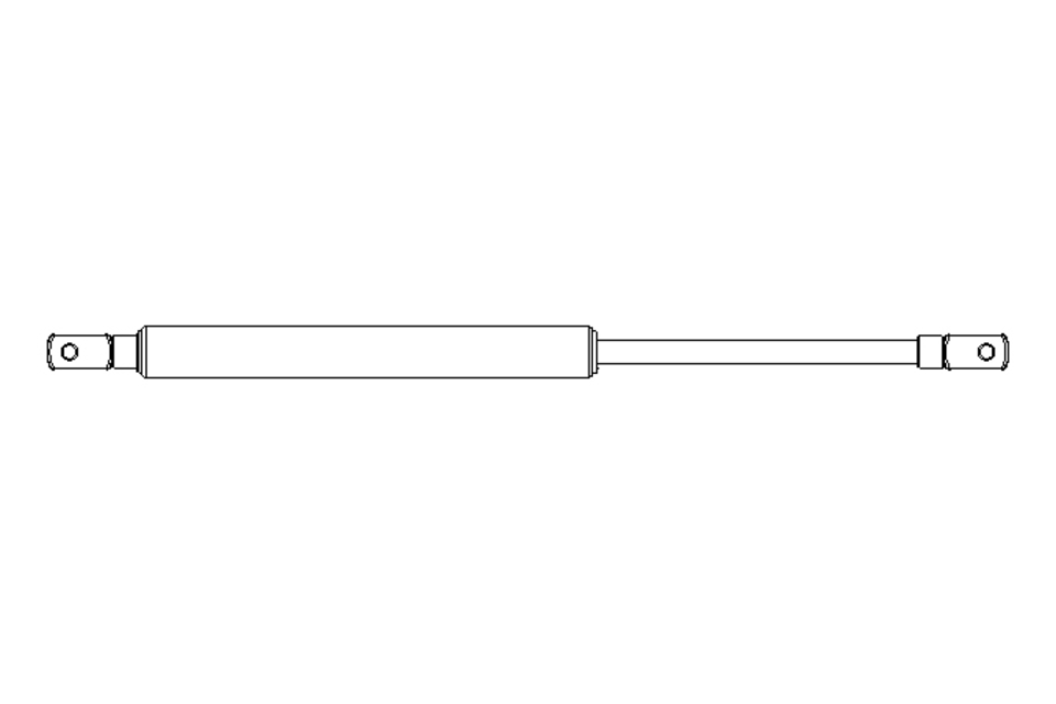 Molla a gas 150mmF=1150N