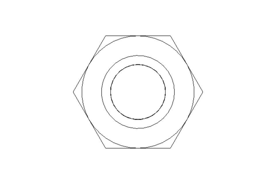 Shear nut M6 A2