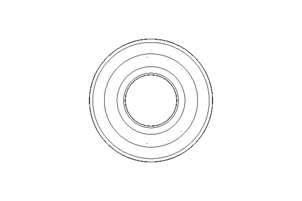 Spherical plain bearing GLXSW 16x38x21