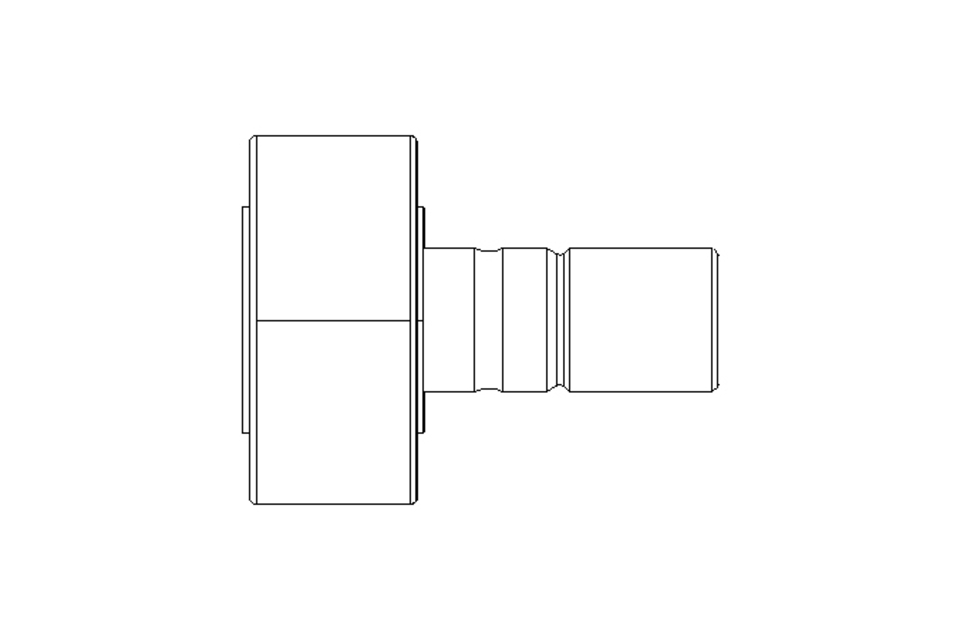 Kurvenrolle NUKR 62 62X24X80