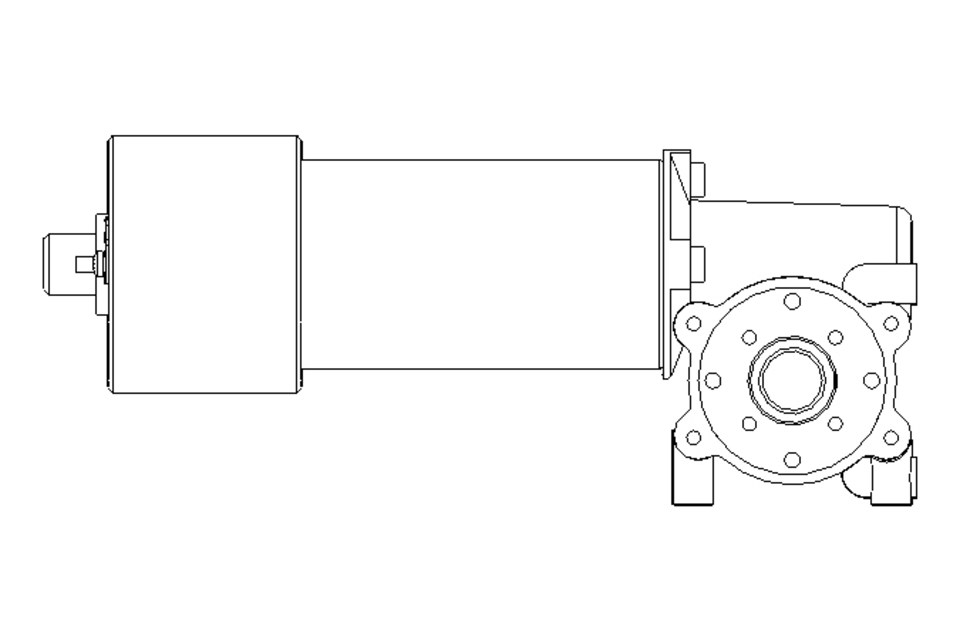 Gear motor 0.0293kW