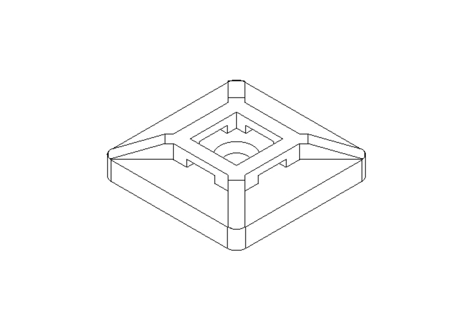 TWO-WAY ADHESIVE BASE