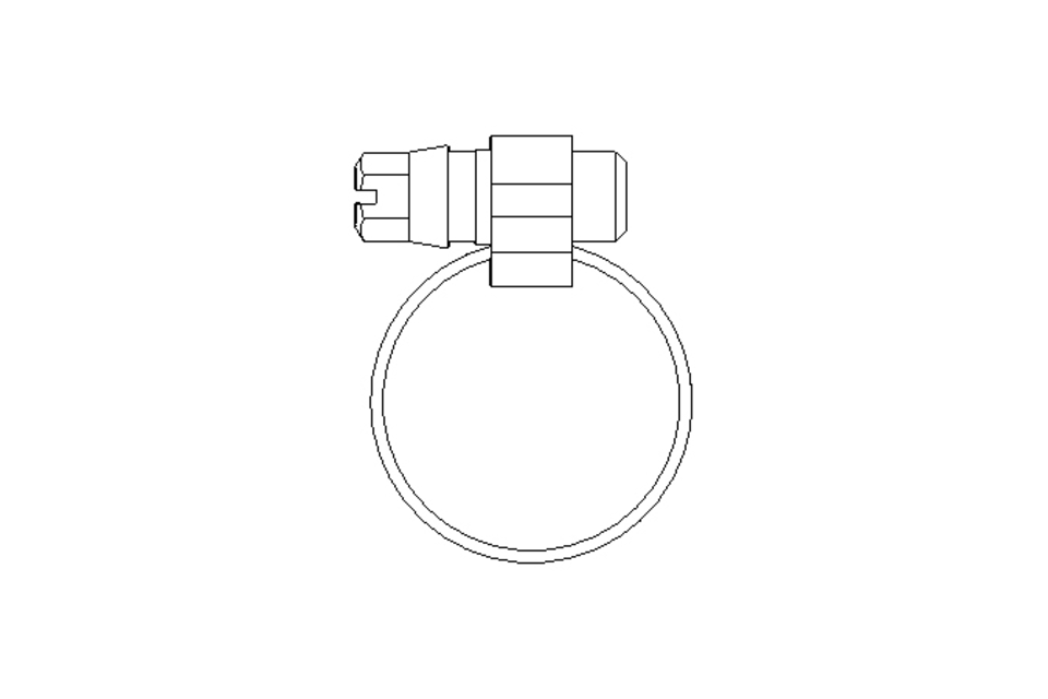 Hose clamp 63E06 HY-GEAR