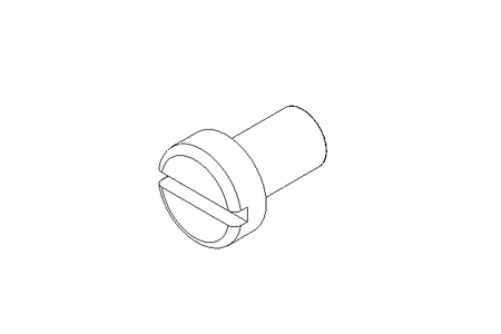 Zyl-Schraube M6x10 A2 ISO1207